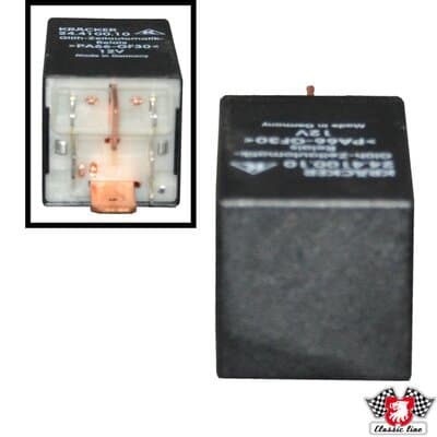 Relä glödstiftssystem