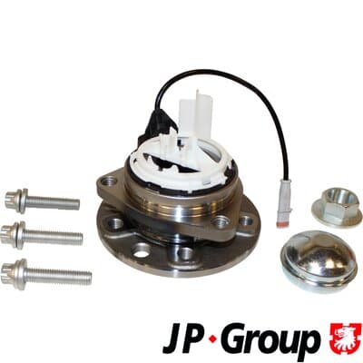 Hjulnav — Framaxel, båda sidor från JP GROUP