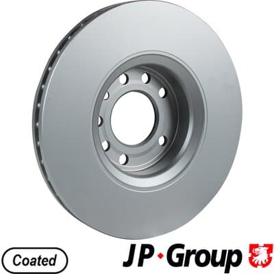 Bromsskiva — Framaxel från JP GROUP - bild 2