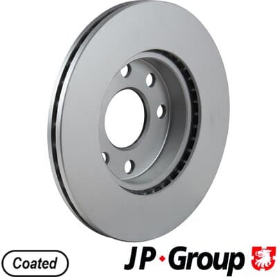 Bromsskiva — Framaxel från JP GROUP - bild 2