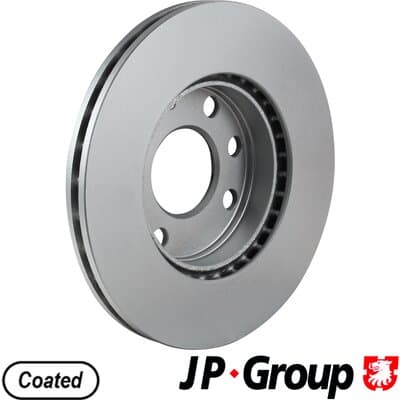Bromsskiva — Framaxel från JP GROUP - bild 2