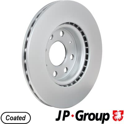 Bromsskiva — Framaxel från JP GROUP - bild 2