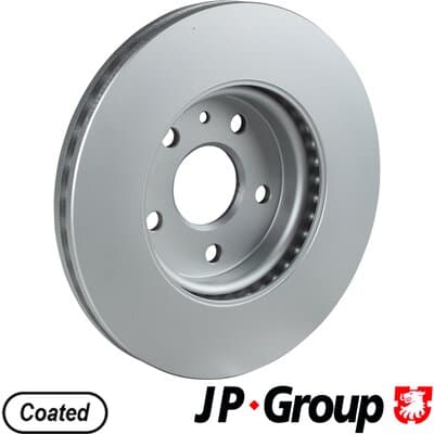 Bromsskiva — Framaxel från JP GROUP - bild 2