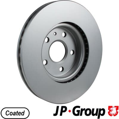 Bromsskiva — Framaxel från JP GROUP - bild 2