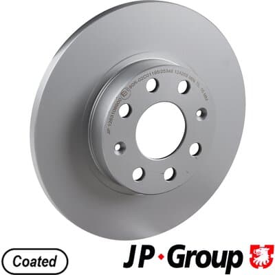 Bromsskiva — Framaxel från JP GROUP