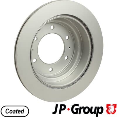 Bromsskiva — Bakaxel från JP GROUP - bild 2