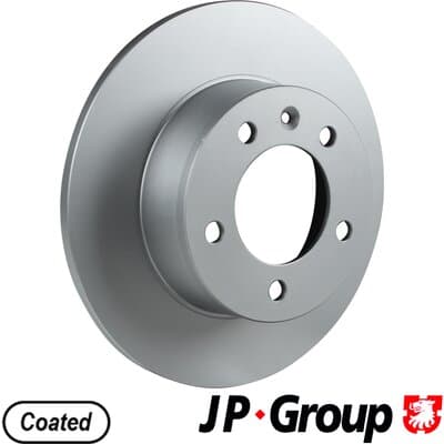 Bromsskiva — Bakaxel från JP GROUP