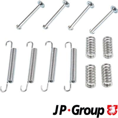 Tillbehörssats bromsbackar parkeringsbroms från JP GROUP