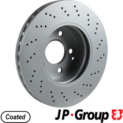 Bromsskiva — Framaxel från JP GROUP - bild 2