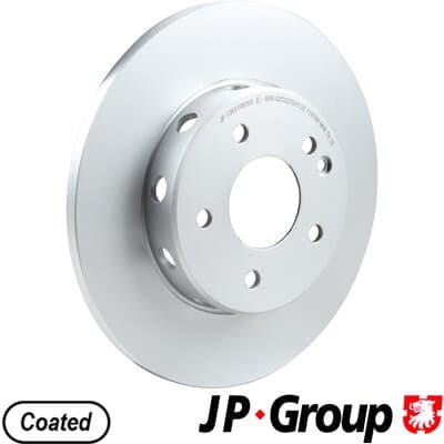 Bromsskiva — Framaxel från JP GROUP