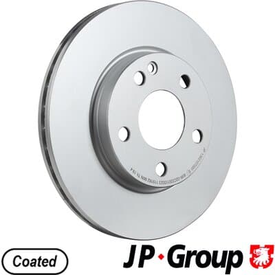 Bromsskiva — Framaxel från JP GROUP
