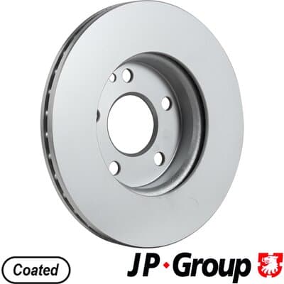 Bromsskiva — Framaxel från JP GROUP - bild 2