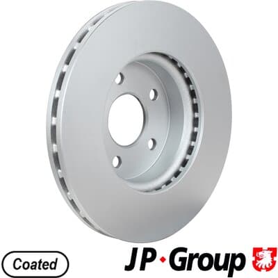 Bromsskiva — Framaxel från JP GROUP - bild 2