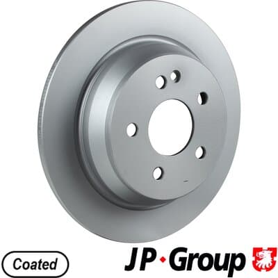 Bromsskiva — Bakaxel från JP GROUP