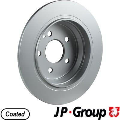 Bromsskiva — Bakaxel från JP GROUP - bild 2