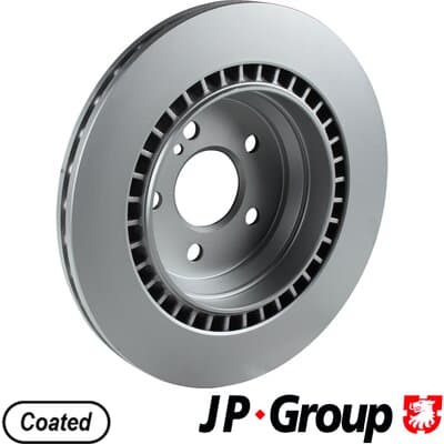 Bromsskiva — Bakaxel från JP GROUP - bild 2