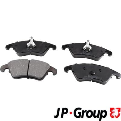 Bromsbeläggssats skivbroms från JP GROUP