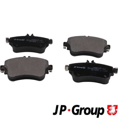 Bromsbeläggssats skivbroms — Framaxel från JP GROUP