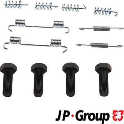 Tillbehörssats bromsbackar parkeringsbroms från JP GROUP
