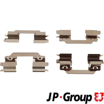 Tillbehörssats skivbromsbelägg från JP GROUP
