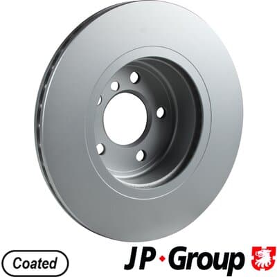 Bromsskiva — Framaxel från JP GROUP - bild 2