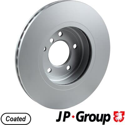 Bromsskiva — Framaxel från JP GROUP - bild 2
