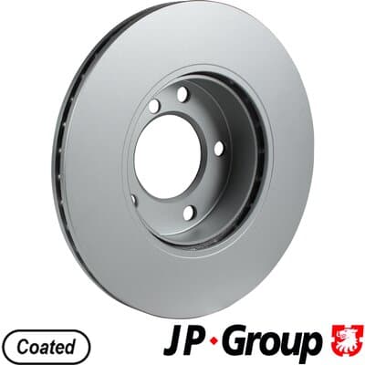 Bromsskiva — Framaxel från JP GROUP - bild 2