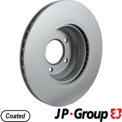 Bromsskiva — Framaxel från JP GROUP - bild 2