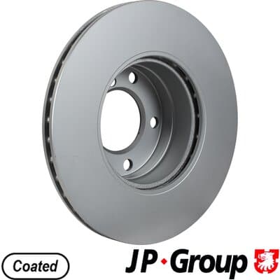 Bromsskiva — Framaxel från JP GROUP - bild 2
