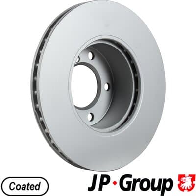 Bromsskiva — Framaxel från JP GROUP - bild 2