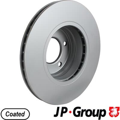 Bromsskiva — Framaxel från JP GROUP - bild 2