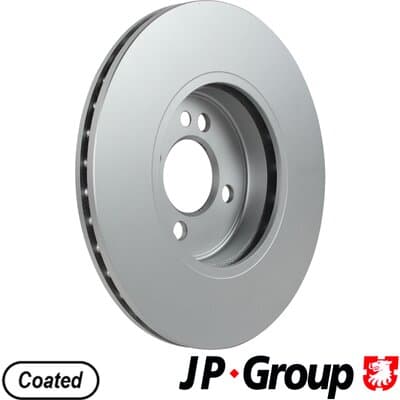 Bromsskiva — Framaxel från JP GROUP - bild 2