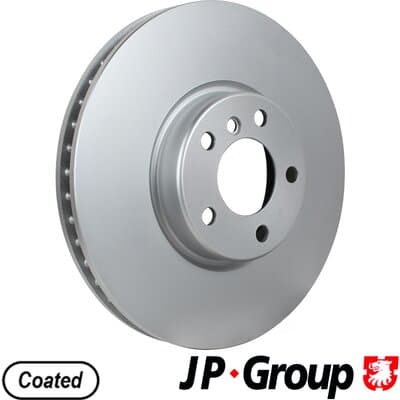 Bromsskiva — Framaxel vänster från JP GROUP