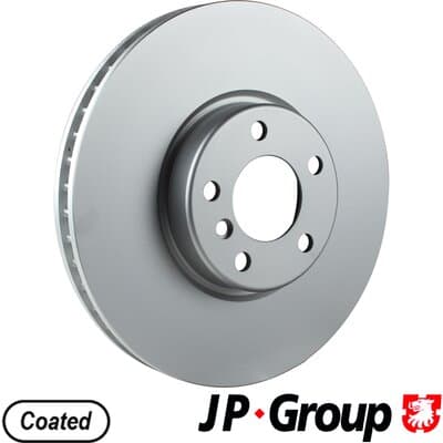 Bromsskiva — Framaxel höger från JP GROUP