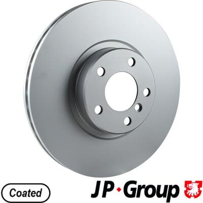 Bromsskiva — Framaxel från JP GROUP