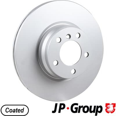 Bromsskiva — Framaxel från JP GROUP