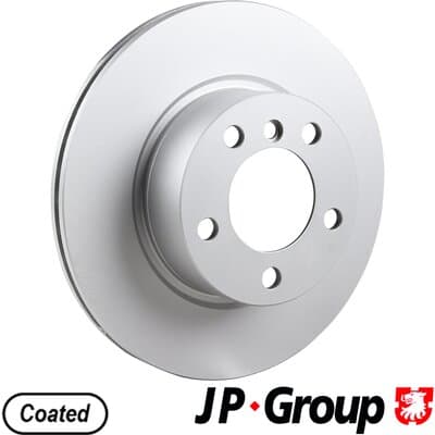 Bromsskiva — Framaxel från JP GROUP