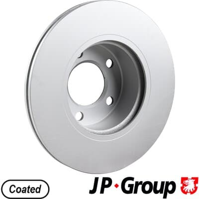 Bromsskiva — Framaxel från JP GROUP - bild 2