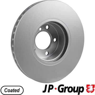 Bromsskiva — Framaxel från JP GROUP - bild 2