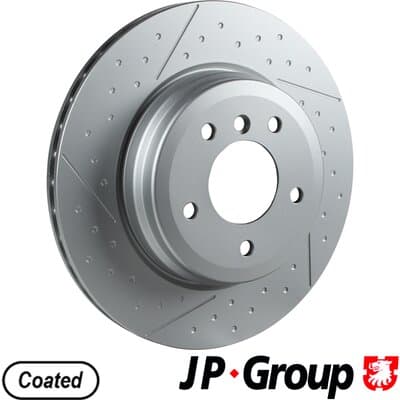 Bromsskiva — Bakaxel från JP GROUP