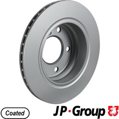 Bromsskiva — Bakaxel från JP GROUP - bild 2
