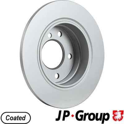 Bromsskiva — Bakaxel från JP GROUP - bild 2