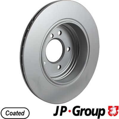 Bromsskiva — Bakaxel från JP GROUP - bild 2