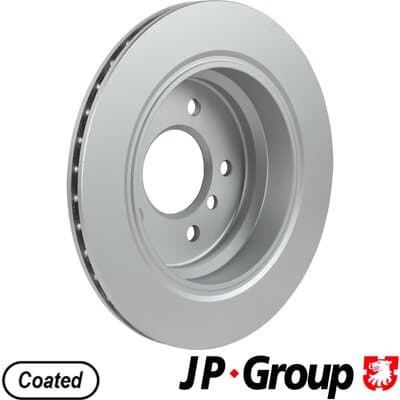 Bromsskiva — Bakaxel från JP GROUP - bild 2