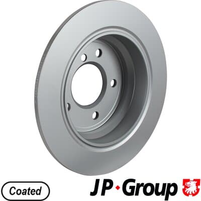 Bromsskiva — Bakaxel från JP GROUP - bild 2