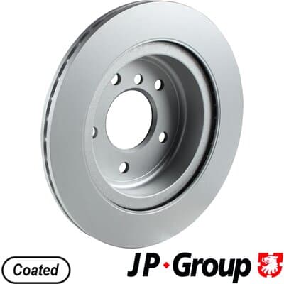 Bromsskiva — Bakaxel från JP GROUP - bild 2