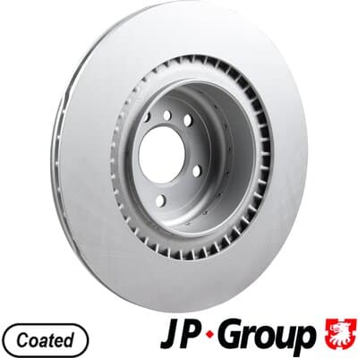 Bromsskiva — Bakaxel från JP GROUP - bild 2