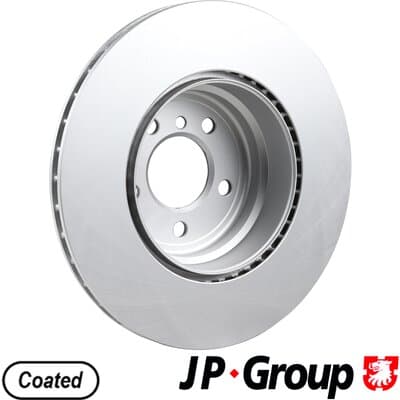Bromsskiva — Bakaxel från JP GROUP - bild 2