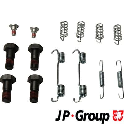 Tillbehörssats bromsbackar parkeringsbroms från JP GROUP