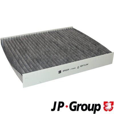 Filter kupéventilation